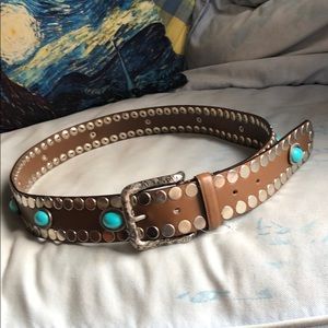 Belt boho Italian leather NEW